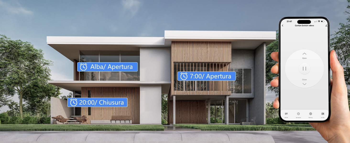 modulo tapparella con telecomando