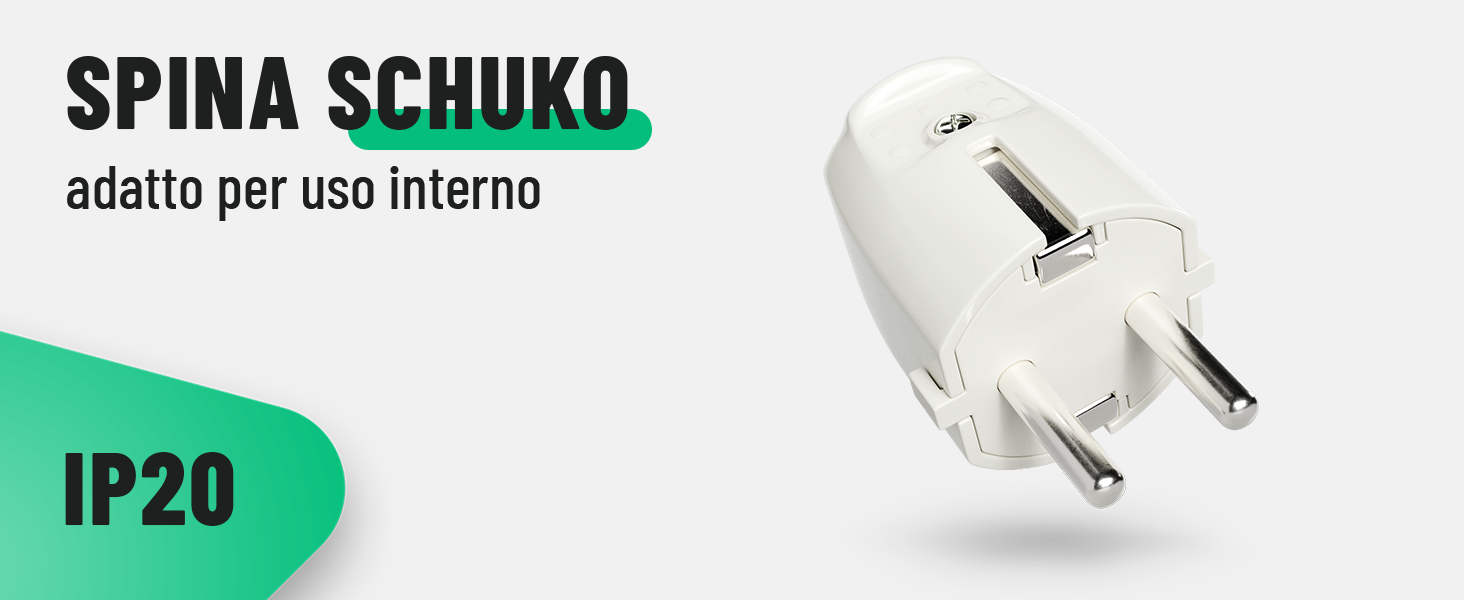 503010 Stecker weiß Modul 1