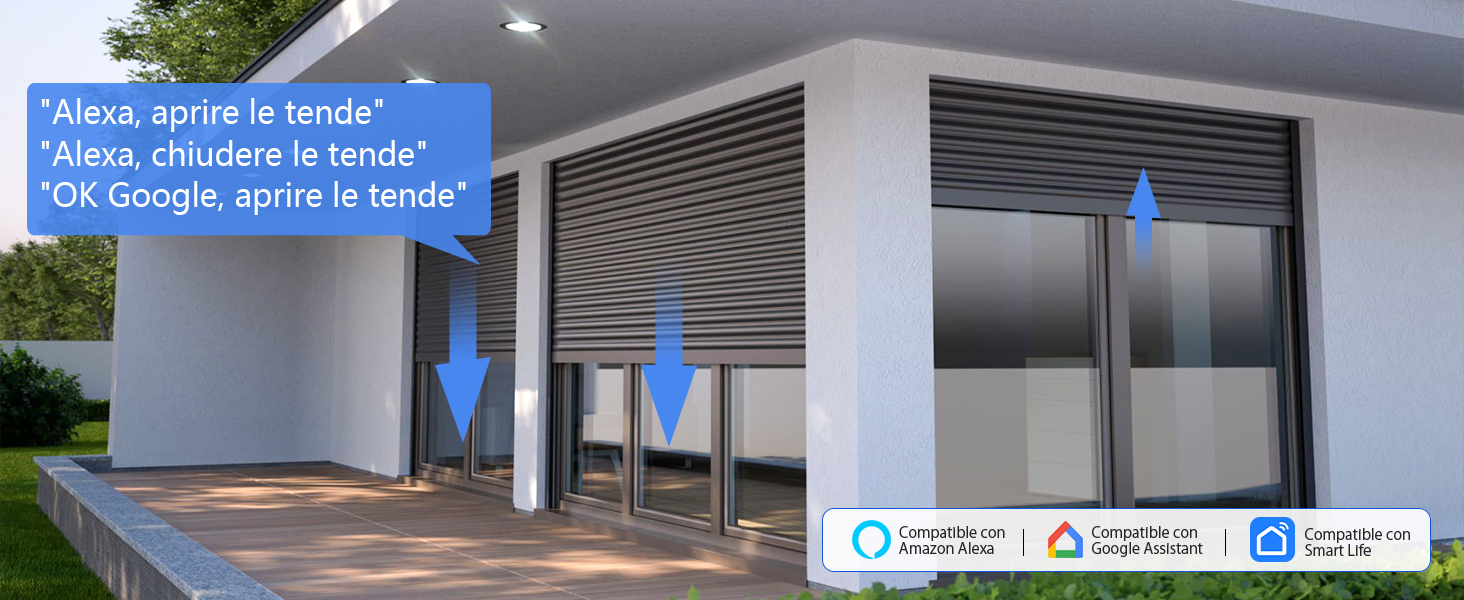 modulo tapparella con telecomando