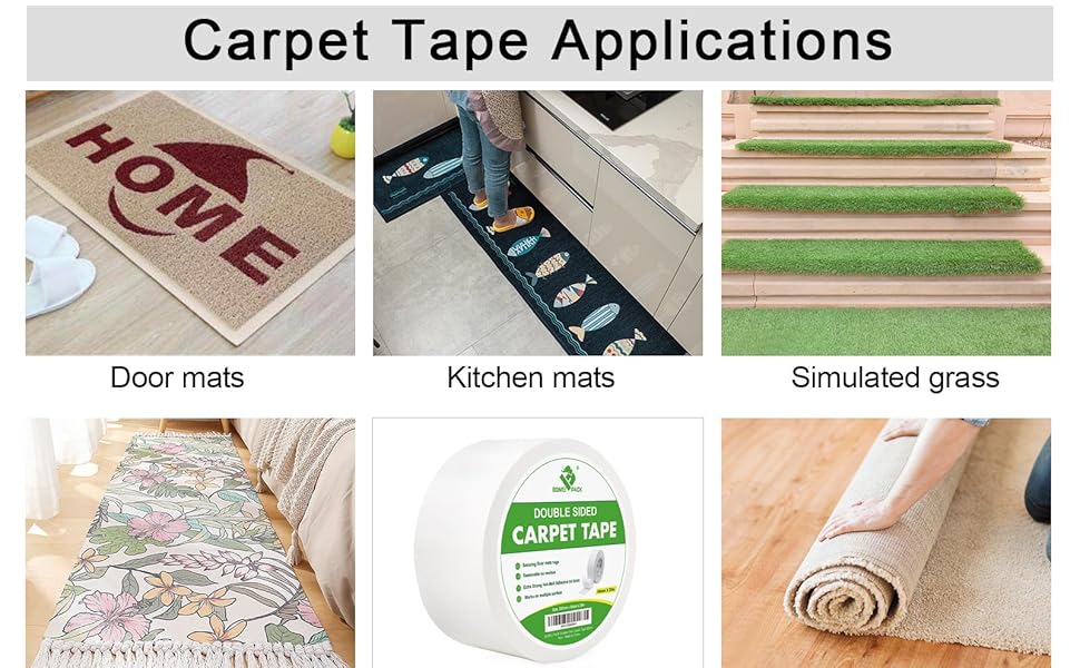  il nastro adesivo per tappeti non ha sapore di impurità 