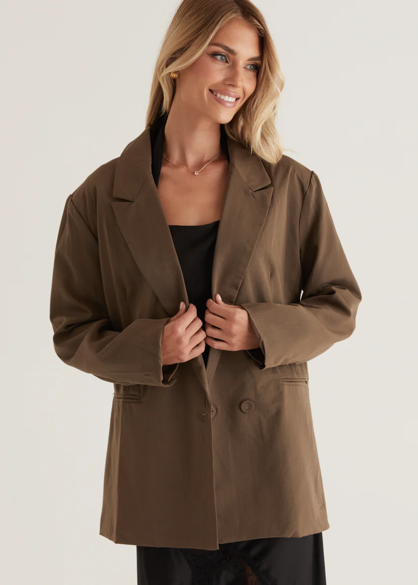 Elara Blazer - Olive - Honorern