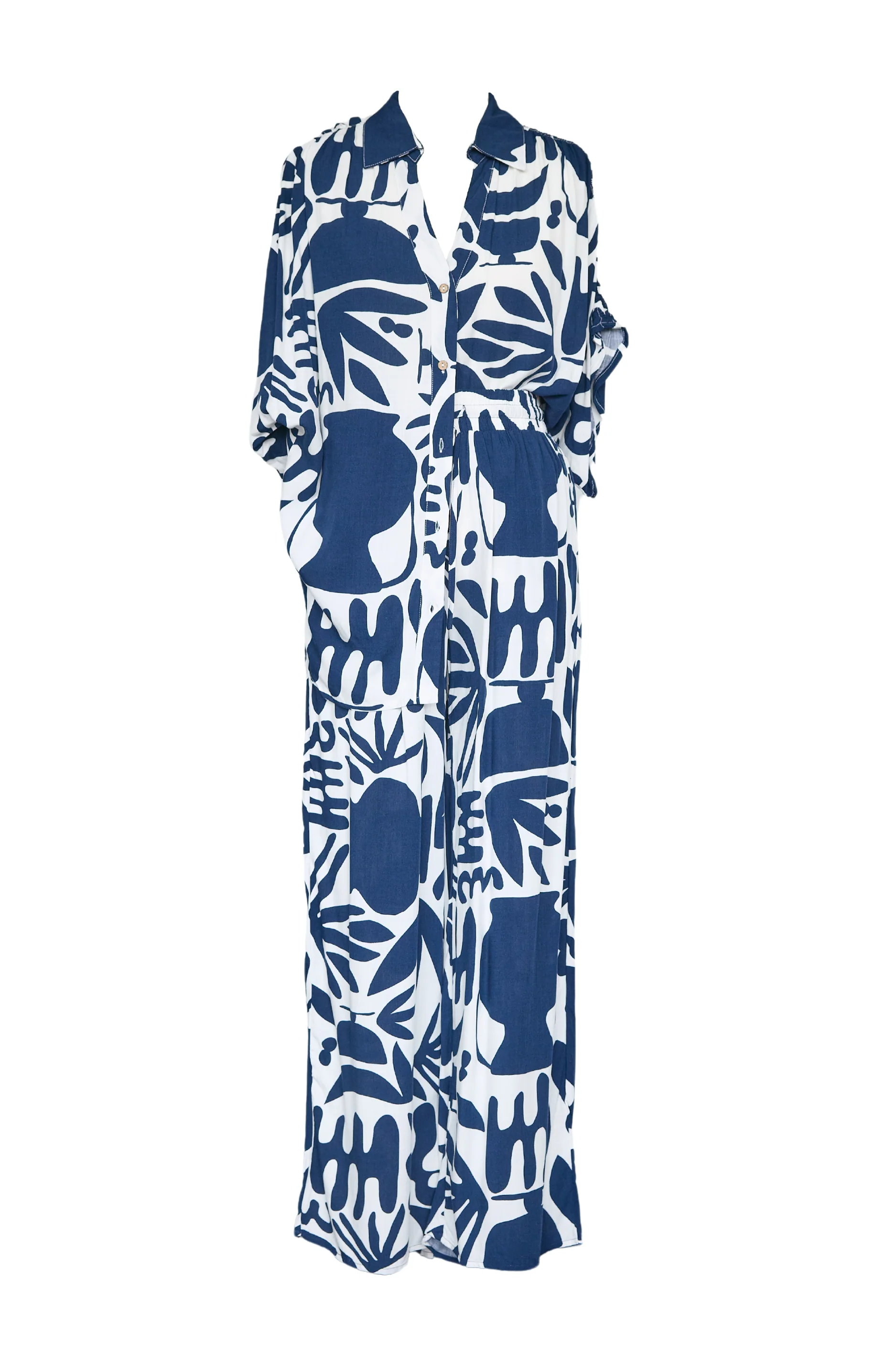 Raegan Shirt - Navy Mirage - Honorern