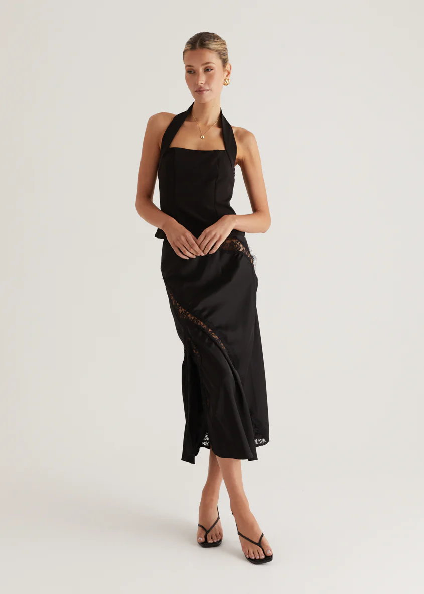 Nitro Halter Top - Black - Honorern