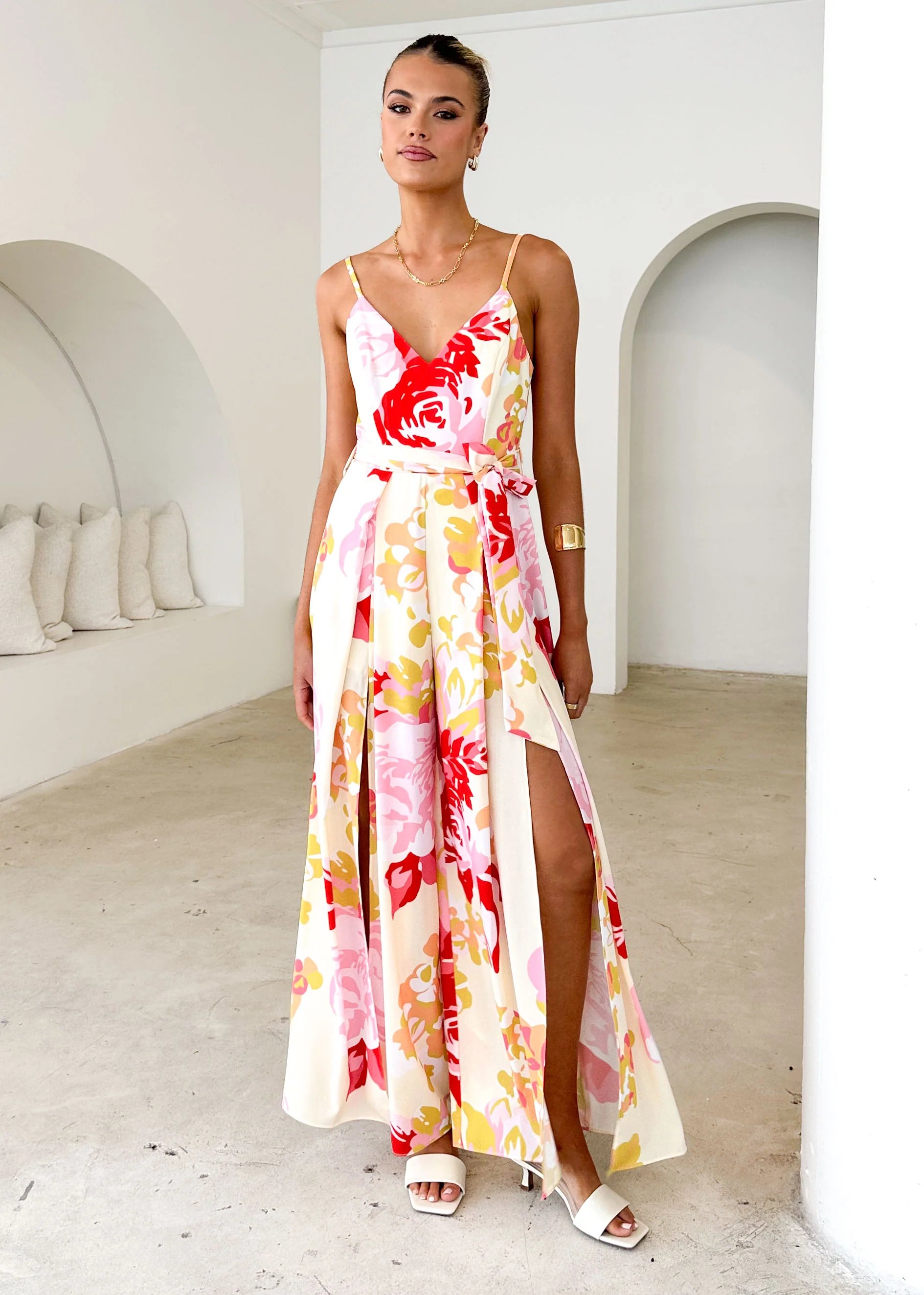 Jelena Pantsuit - Lemon Floral - Honorern