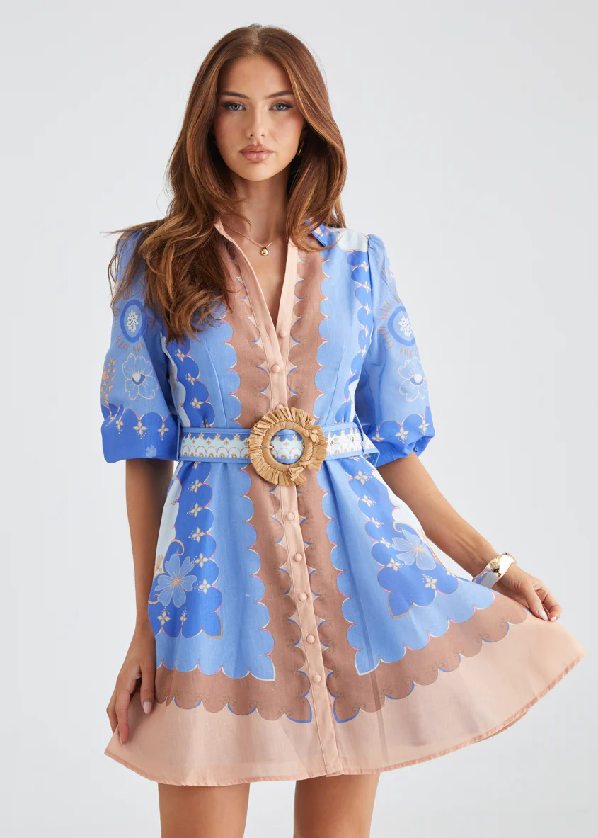 Angelica Dress - Blue Moon - Honorern