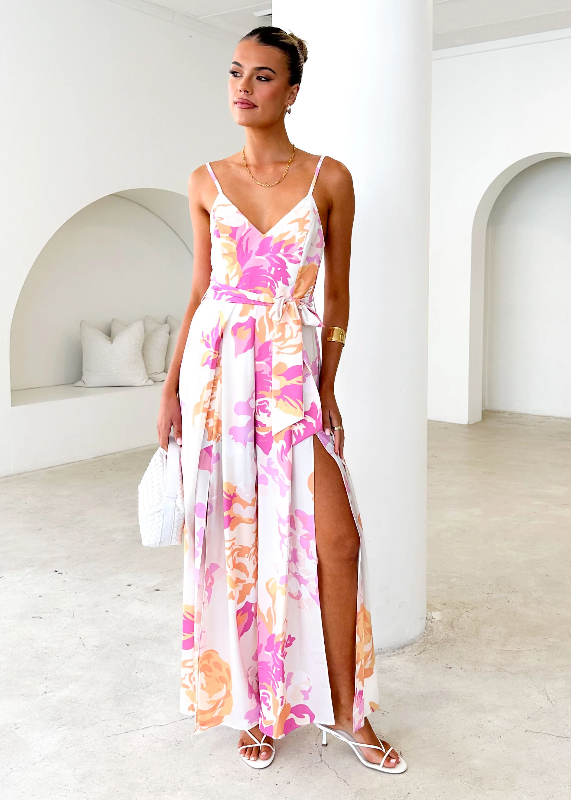 Jelena Pantsuit - Blush Floral - Honorern
