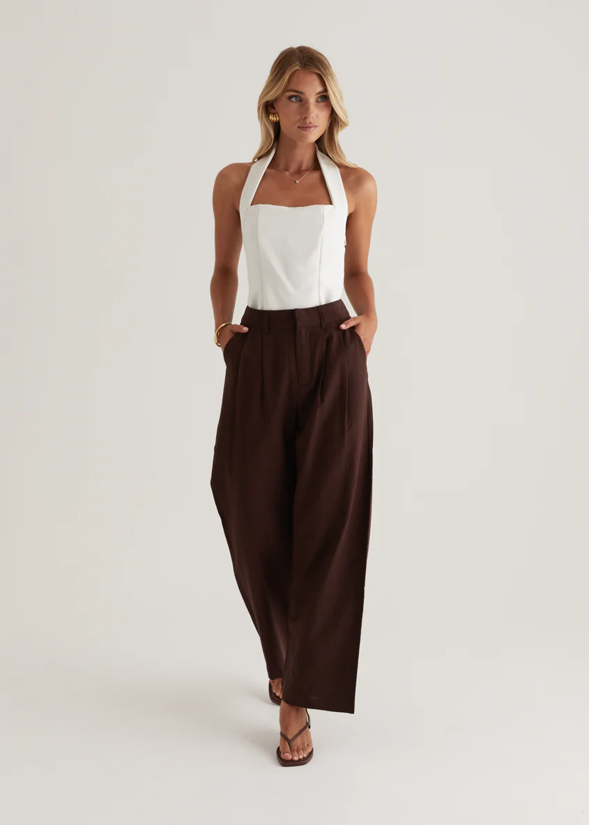 Savanna Pants - Chocolate - Honorern