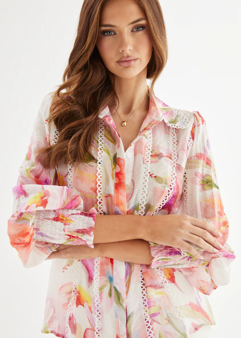 Allison Shirt - Spring Bloom - Honorern