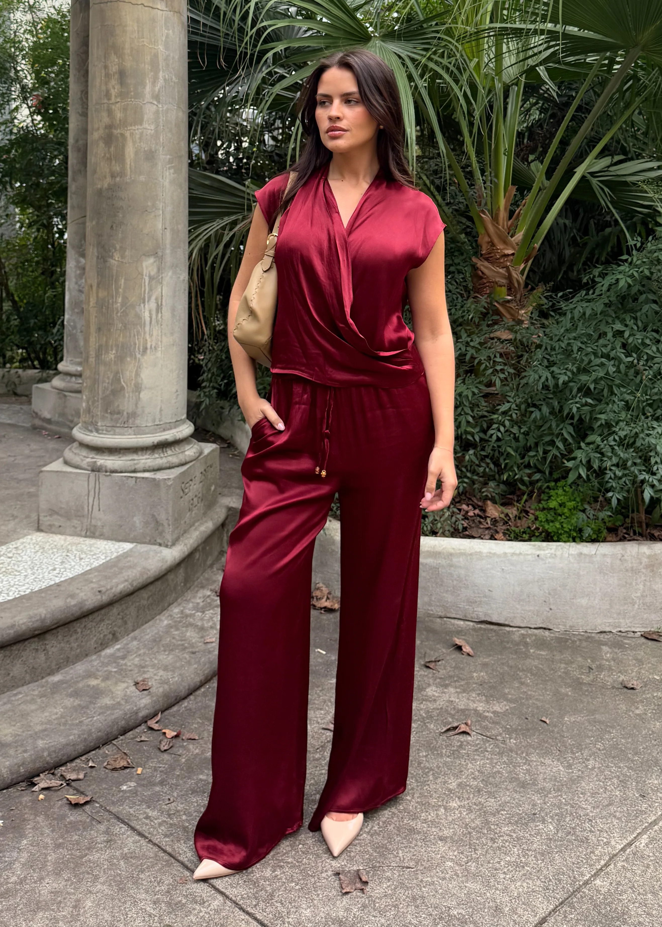 Charlie Top - Burgundy - Honorern