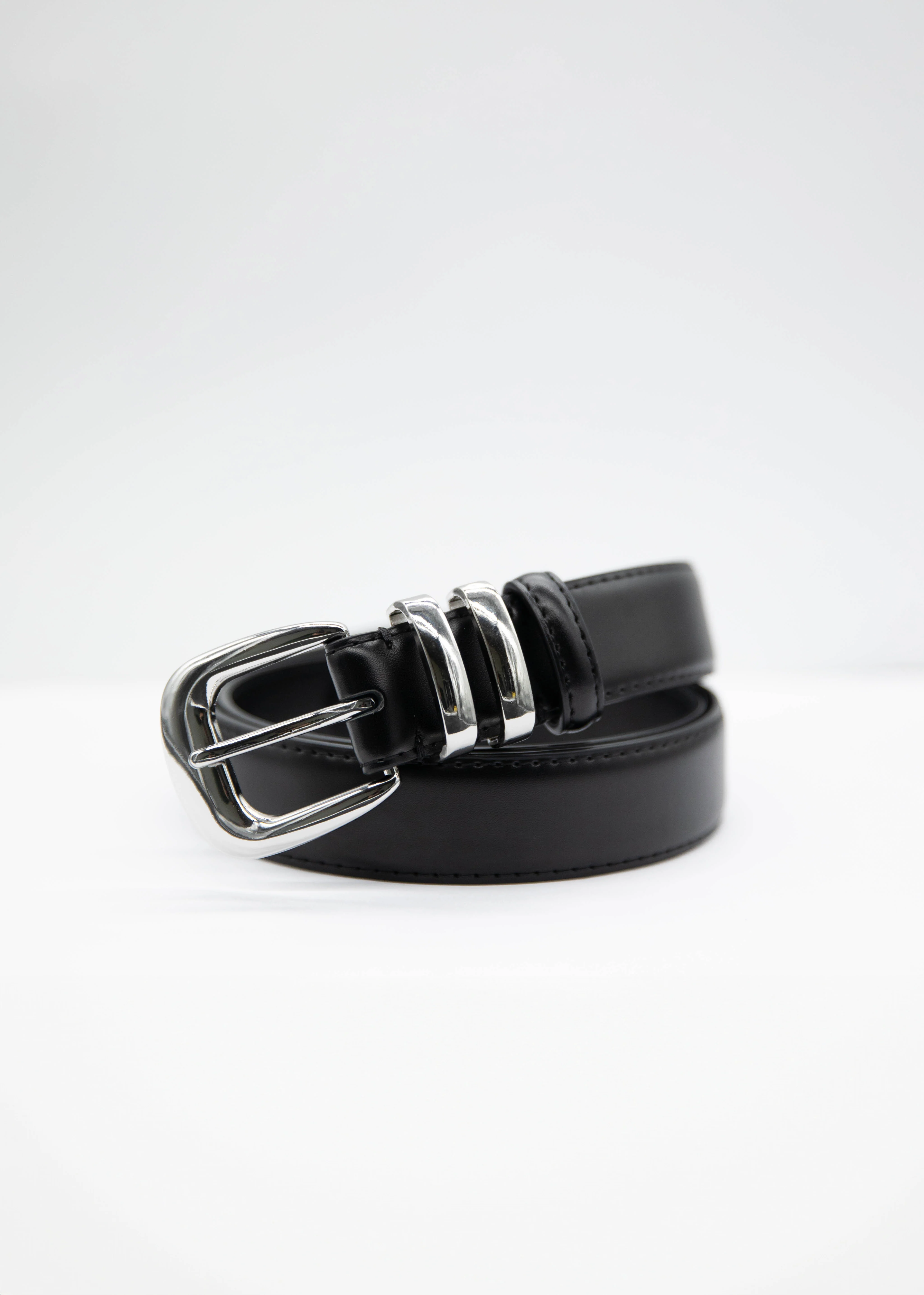 Chellar Leather Belt - Black - Honorern