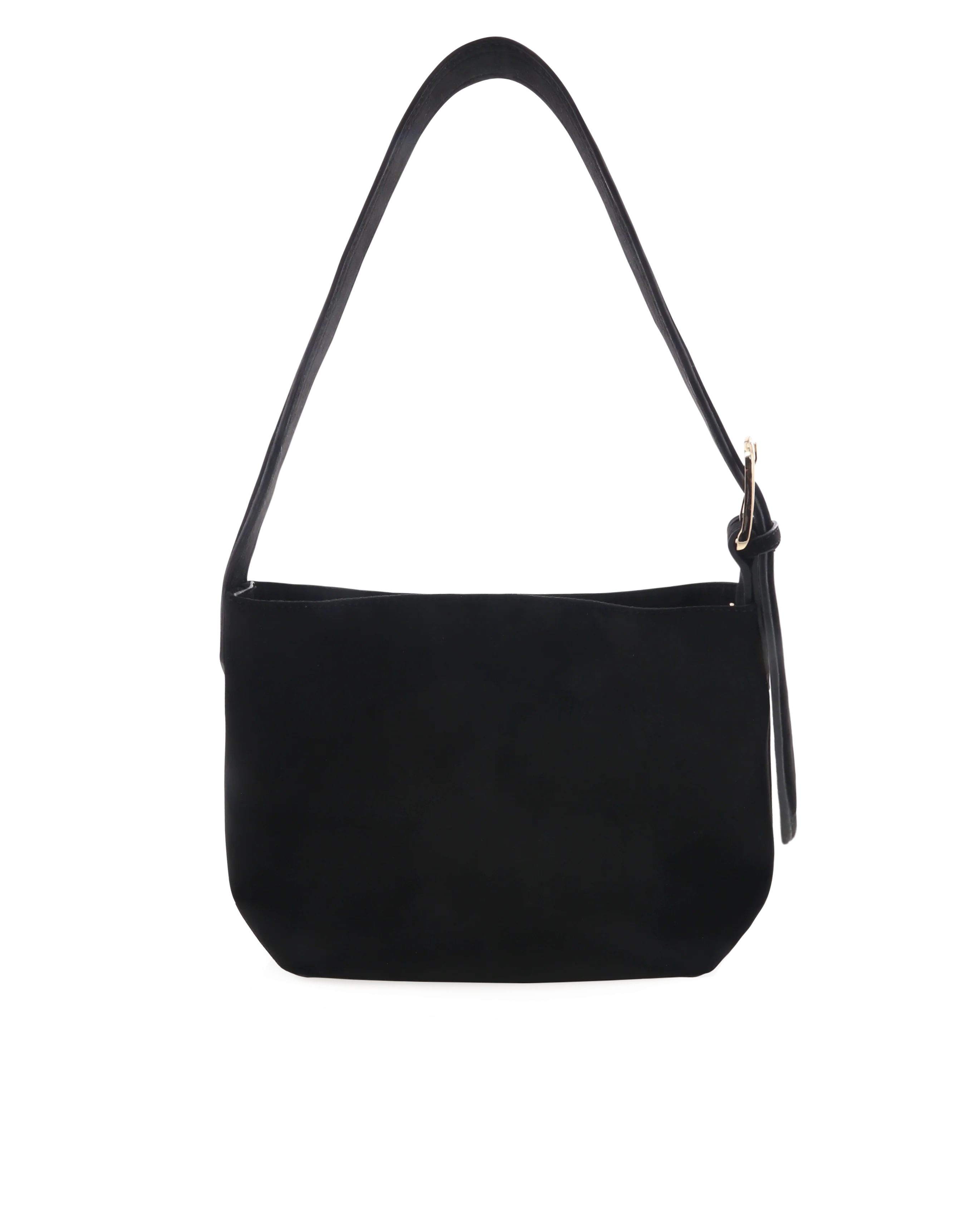 Freya Shoulder Bag - Black Suede - Honorern