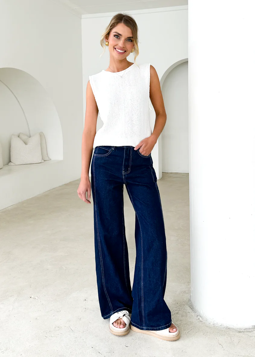 Delray Jeans - Indigo - Honorern