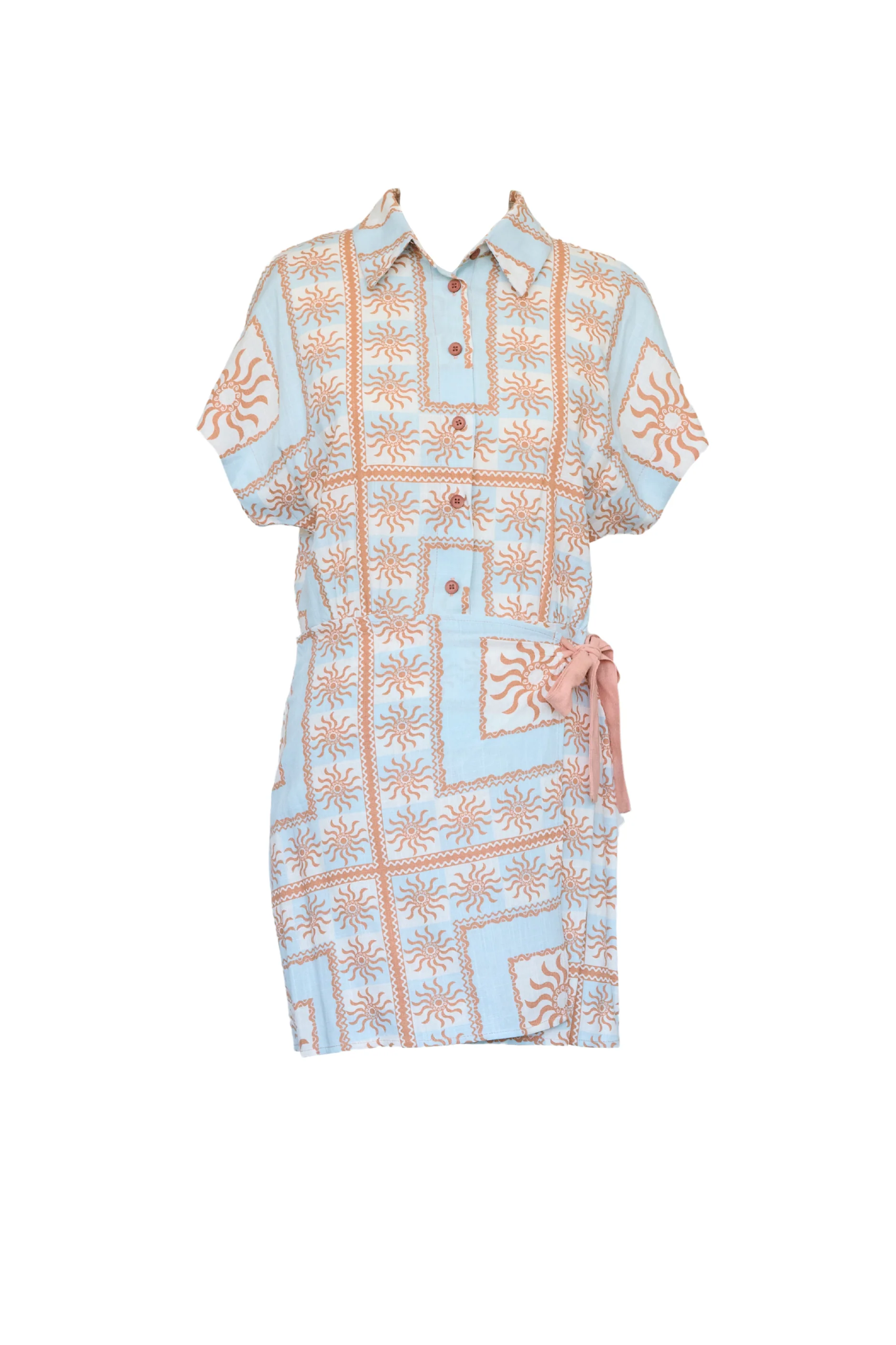 Daya Dress - Blue Flores - Honorern