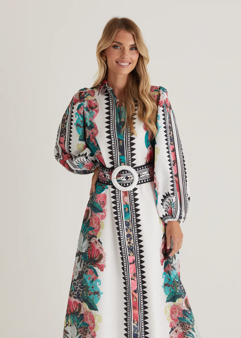 Colada Maxi Dress - Eden Floral - Honorern