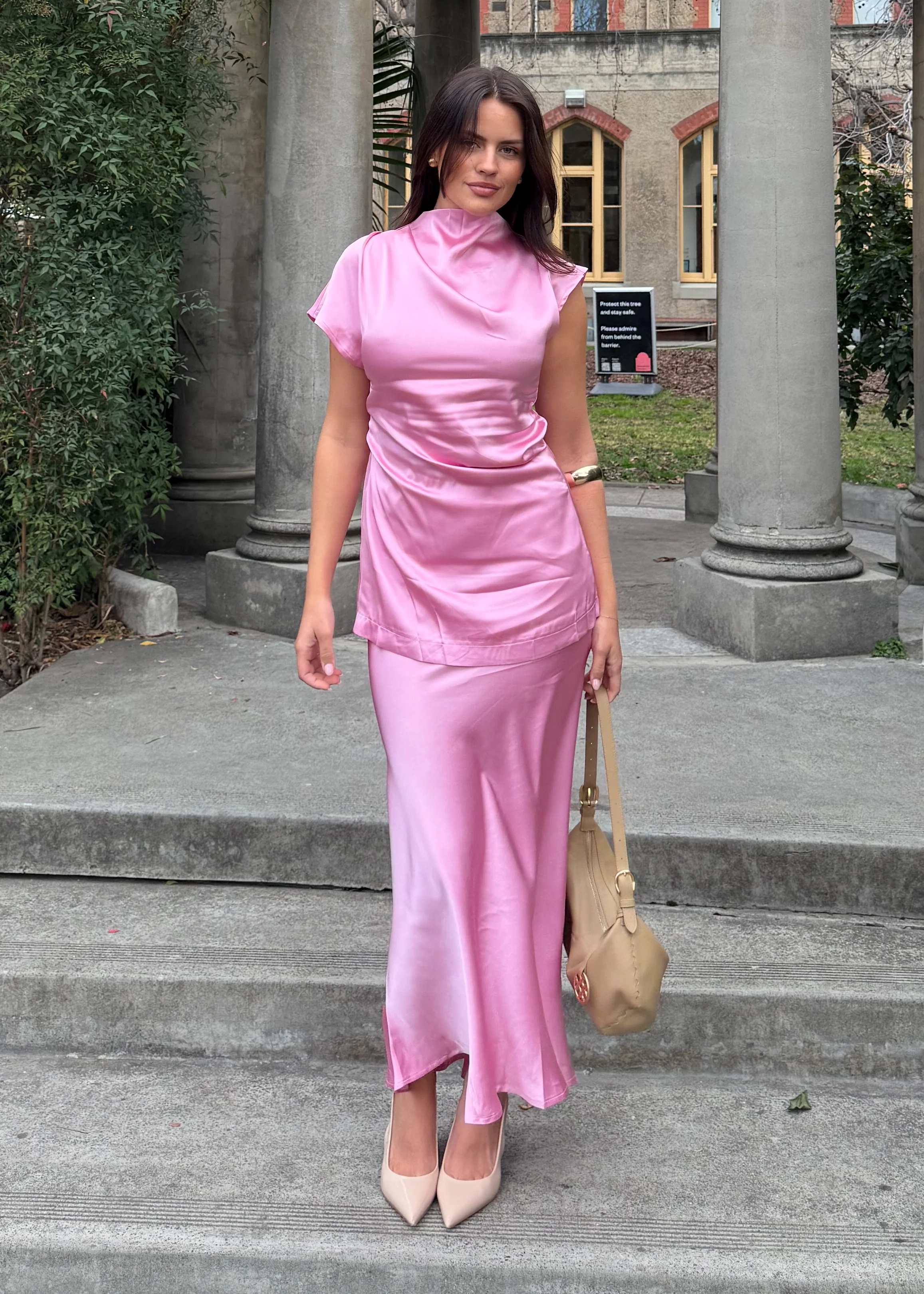 Solace Top - Pink - Honorern