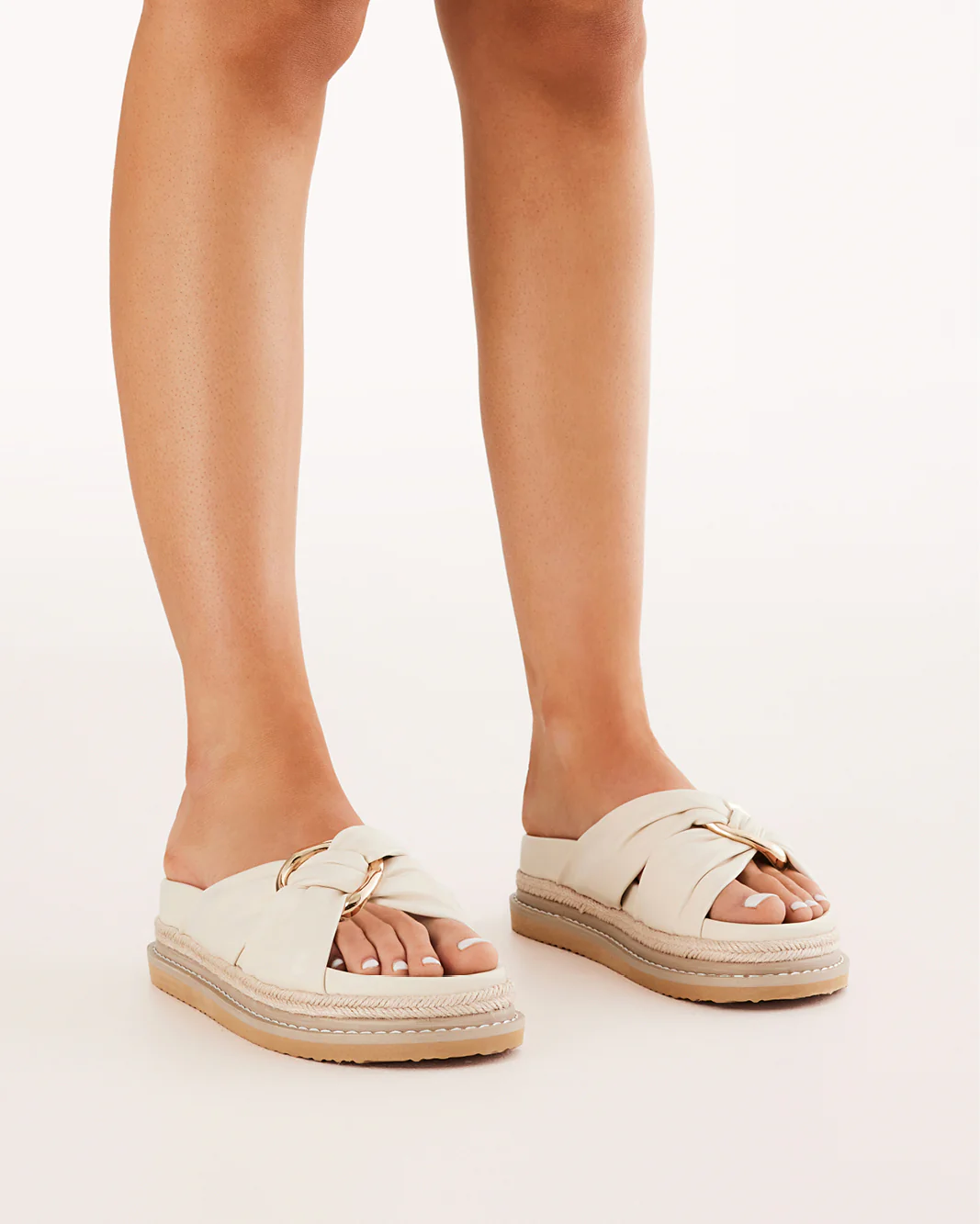 Ambrose Sandals - Ivory - Honorern
