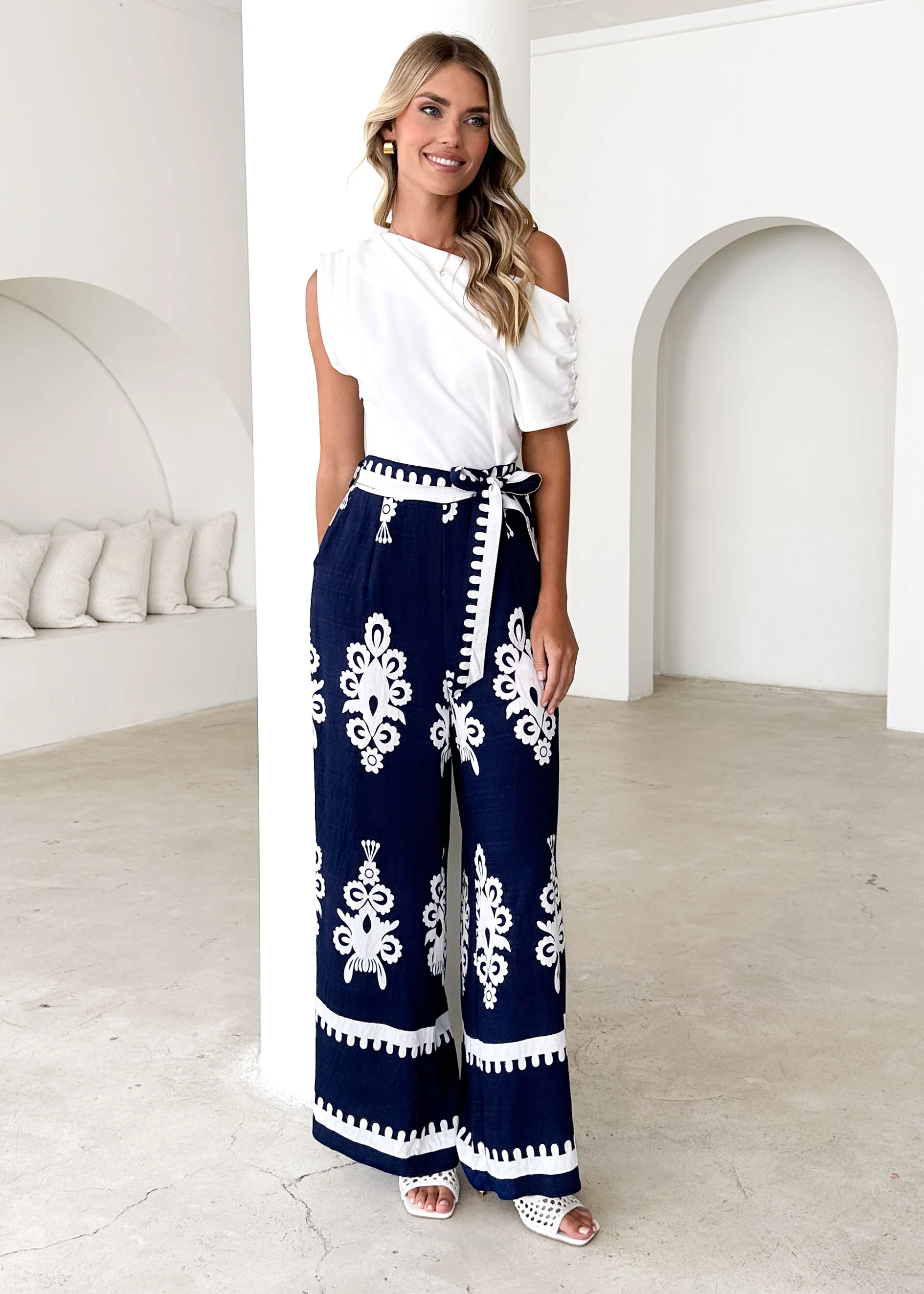 Heidi Pants - Navy - Honorern