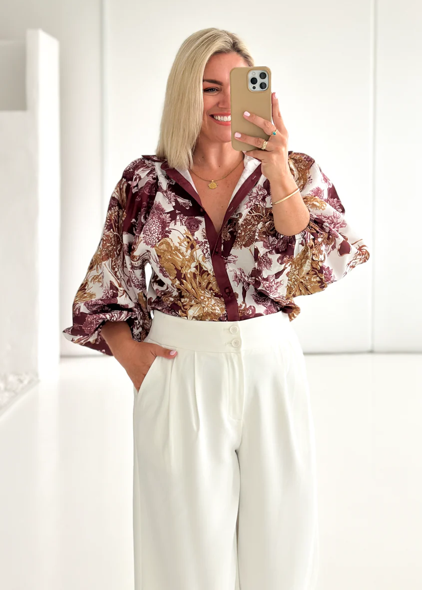 Tethroe Shirt - Merlot Chateau - Honorern