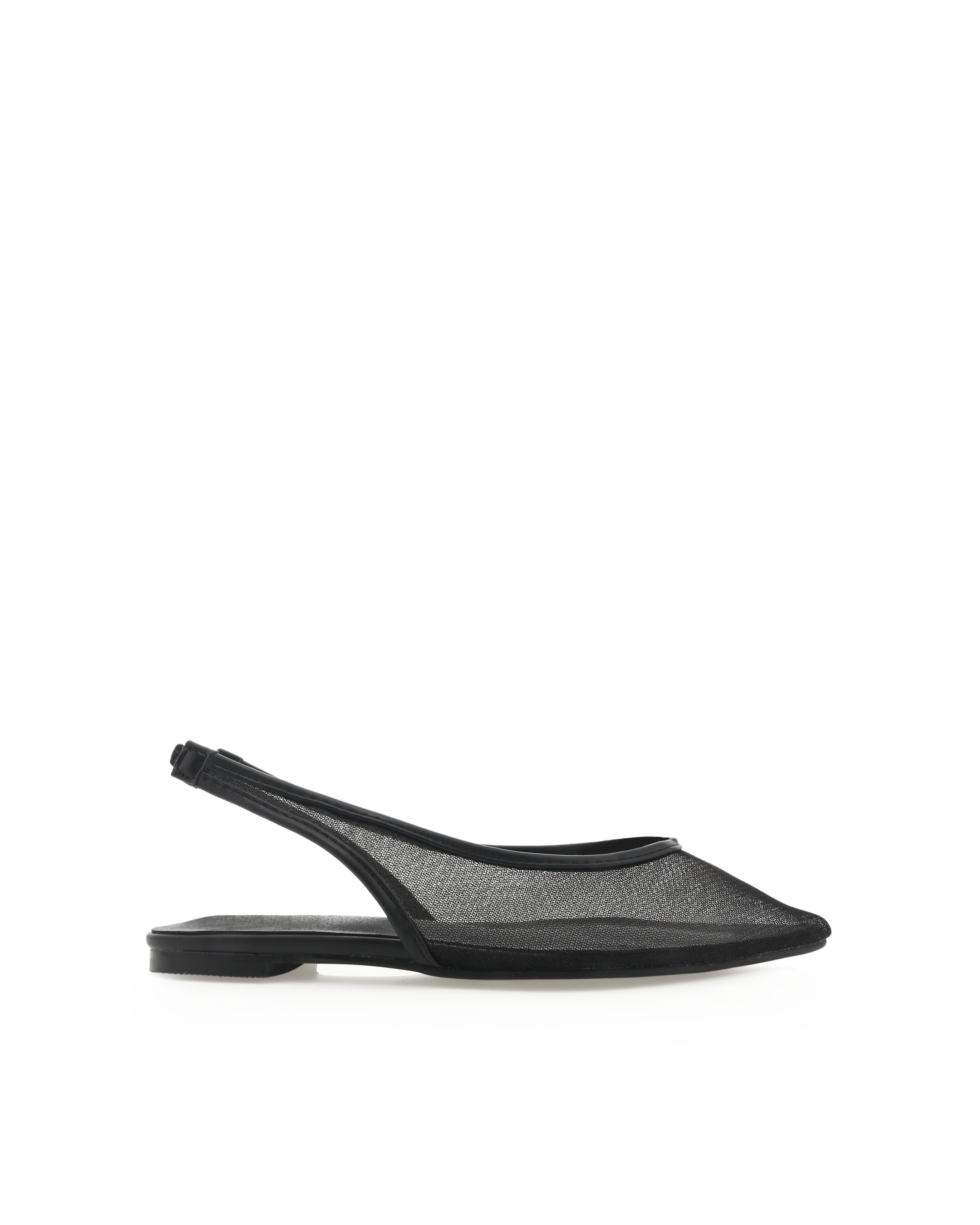 Margot Flats - Black Mesh - Honorern