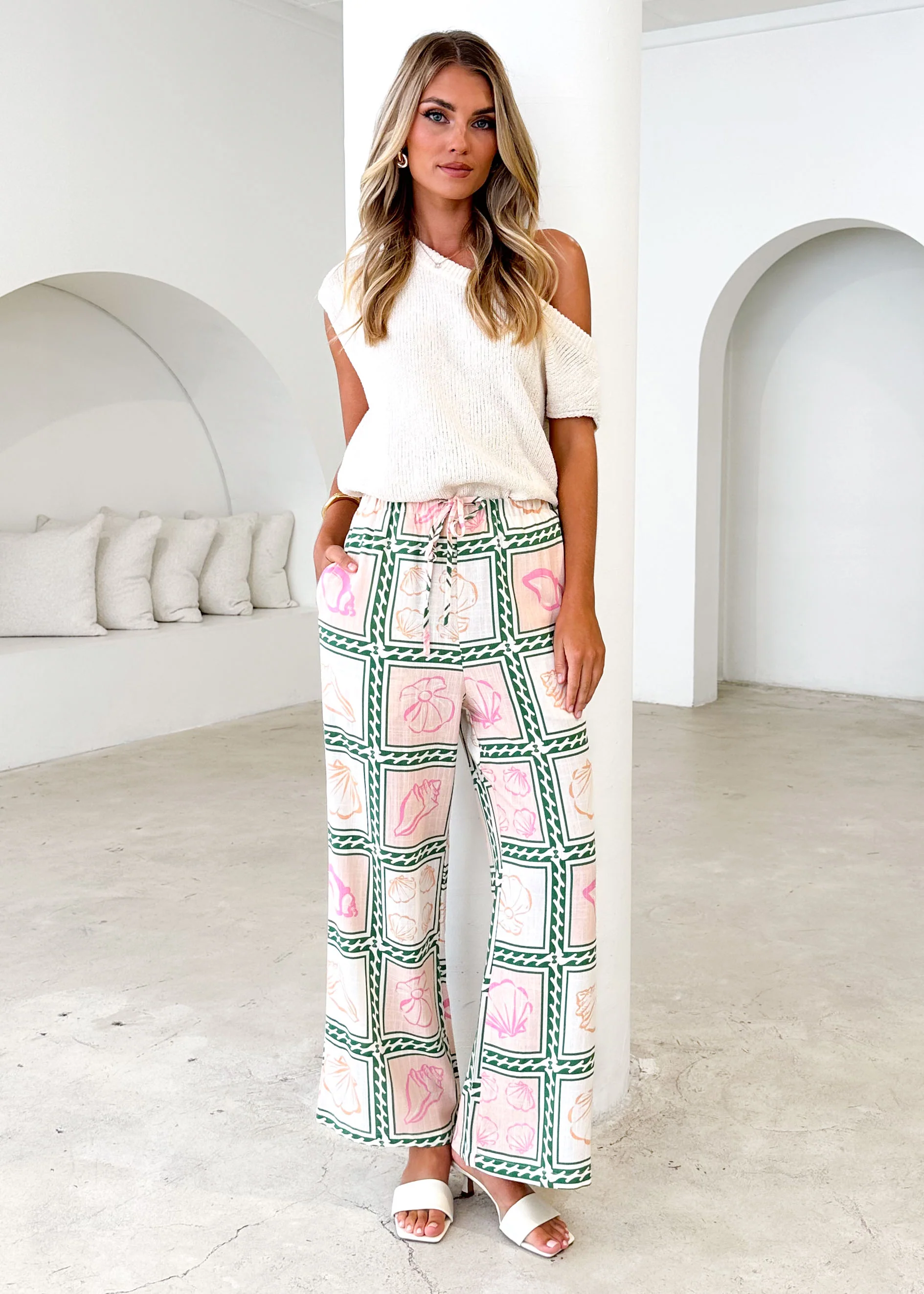 Lulu Pants - Coastal Green - Honorern