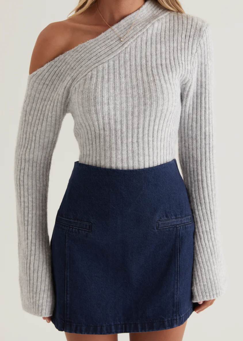 Kelsey Denim Skirt - Indigo - Honorern