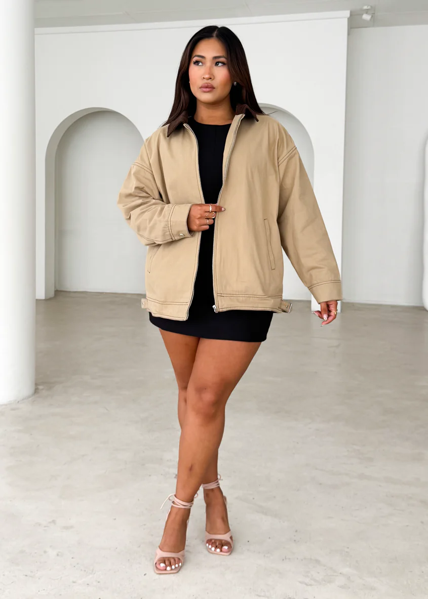 Novalie Jacket - Camel - Honorern