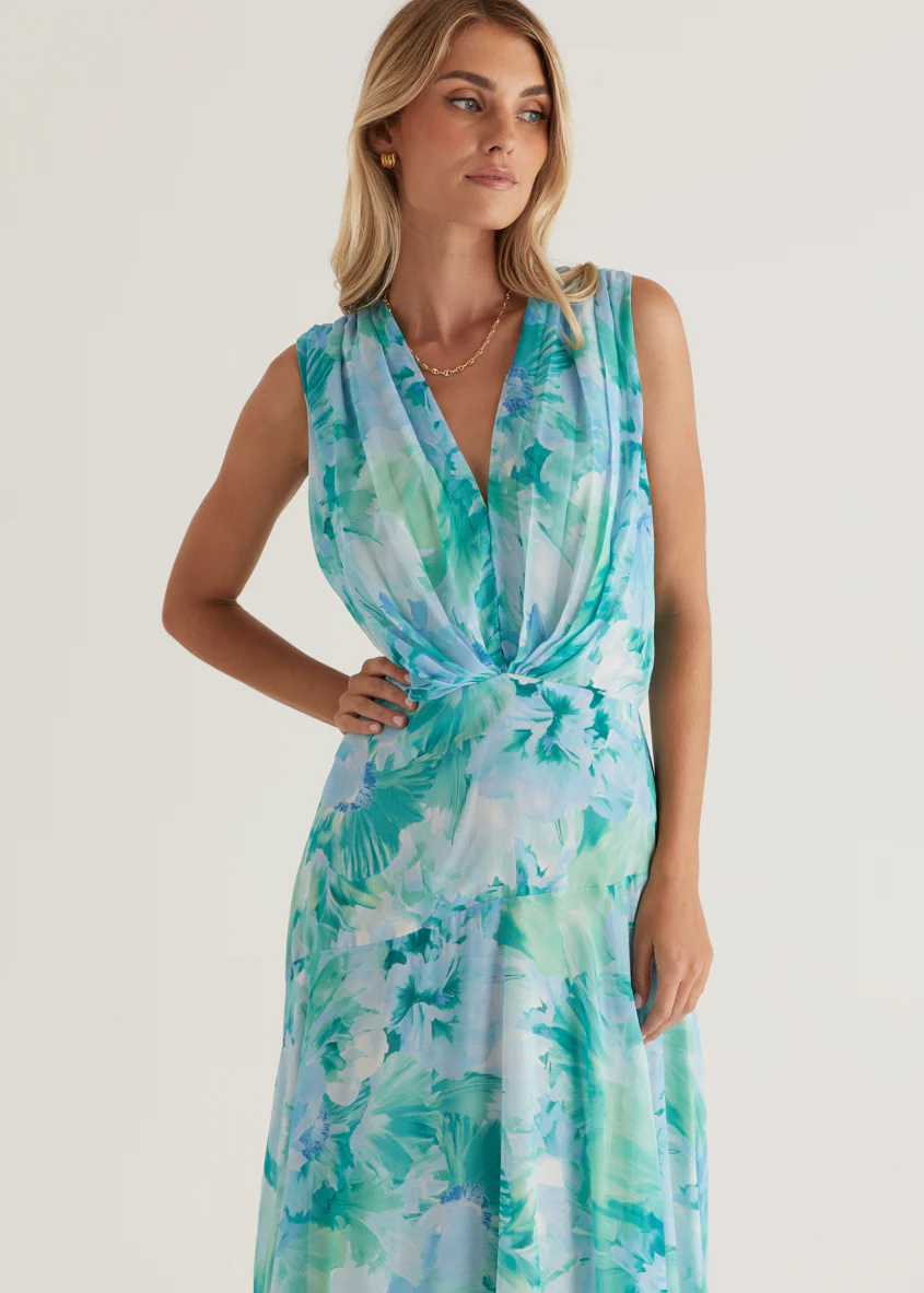 Amoureux Maxi Dress - Mint Ziah - Honorern
