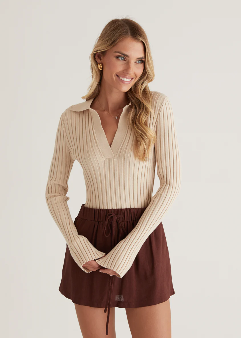 Lucah Skirt - Chocolate - Honorern