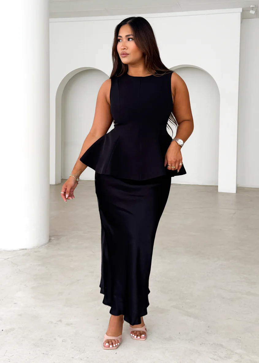 Roseta Top - Black - Honorern