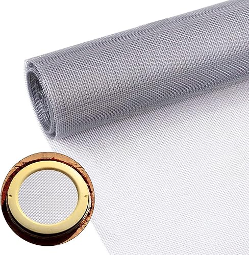 Rete Metallica Tessuta Rete Metallica Fine in Acciaio Inossidabile 30*120cm Rete Metallica Maglia Fine Foro 0,60mm Fine 30 Mesh per Porte e Finestre Prevenire Roditori Insetti e Ventilazione - Honorern