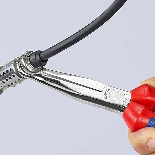 Knipex Pinza per meccanica cromata, rivestiti in materiale bicomponente 200 mm 38 95 200 - Honorern