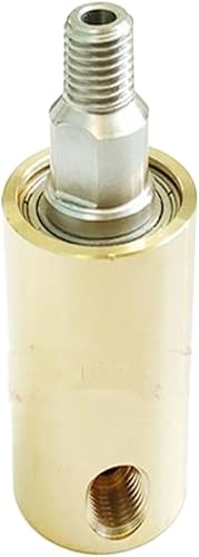 Giunto Rotante DN8 1/4 Pollici, Giunto Rotante 360, Giunto Girevole Universale Acqua Aria Olio Unione di Rotazione in Ottone(Right Thread) - Honorern