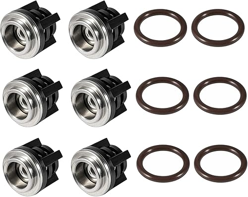 ymt AR1828 Kit acqua di ricambio per Annovi Reverberi 18mm XR RK RKA RKV 70-0179, 18mm, nuove valvole + O-ring - Honorern