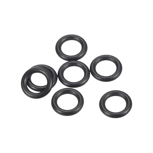 Nitrile Gomma O-Ring 29mm OD 24mm ID 2.5mm Larghezza, 50pz Metrico Sigillatura Guarnizione per Rubinetto Idraulica Automobilismo Riparazione, Nero - Honorern