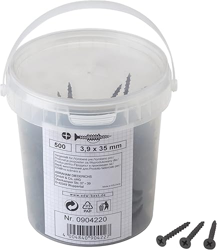 Maestro di viti 3,9 x 35 mm, 500 pcs, 904220 - Honorern