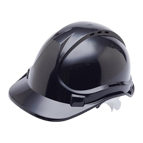 White 6 Point Harness Safety Helmet 7000600 - Honorern