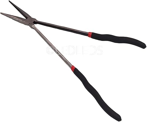 PINZA PINZE EXTRA LUNGA PER MECCANICI 42 cm BECCHI DRITTI OFFICINA - Honorern