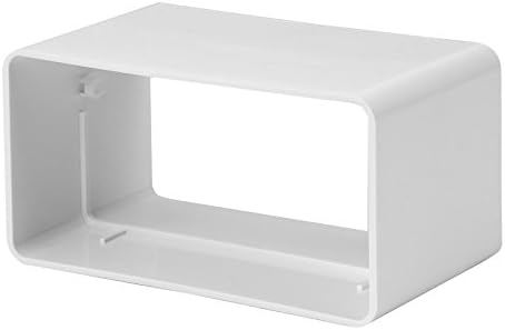 Raccordo a canale piatto, in plastica, 220 x 55 mm - Honorern