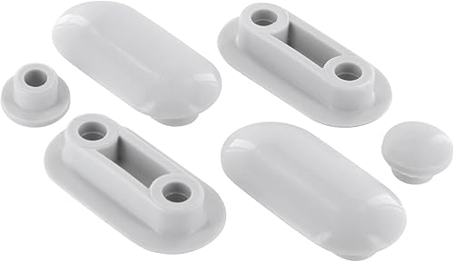 Ideal Standard - Multi Suites, Set Gommini per copriwater originale, Kit paracolpi per copri WC, T217801, Bianco - Honorern