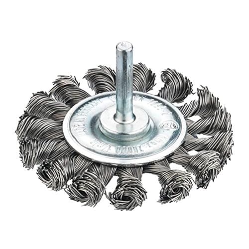 Connex COM214075 - Spazzola a disco in acciaio, 75 mm - Honorern