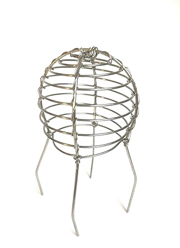 2 x Protezione del tubo di grondaia 50-63 mm acciaio inox - Honorern