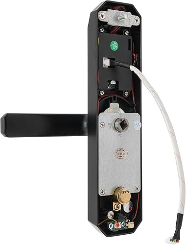 Serratura elettronica per porta con impronte digitali, smart fingerprint apriporta serratura serratura serratura con maniglia, per porte in legno, porte interne e porte in lega di alluminio con uno - Honorern