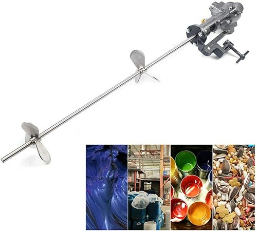 Agitatore miscelazione frullatore vernice frullatore d'aria agitatore stucco serbatoio polvere staffa agitatore palmare Mix clip piolo droga con rivestimento utensile trapano inchiostro per agitazione - Honorern