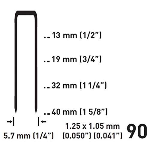 PUNTI METALLICI SERIE 90 MISURA 5,7 x 32h mm - Honorern