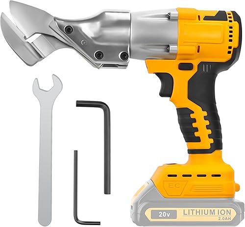 Forbici in metallo senza fili per batteria DeWalt 20 V Max, forbici metalliche elettriche brushless per tagliare lamiera inossidabile, ferro, moquette, pelle (senza batteria) - Honorern