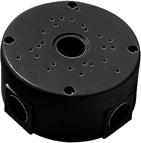 Scatola di Giunzione, Scatola di Montaggio, per telecamere Dome Telecamera di Sicurezza per Interni ed Esterni, Nero - Honorern