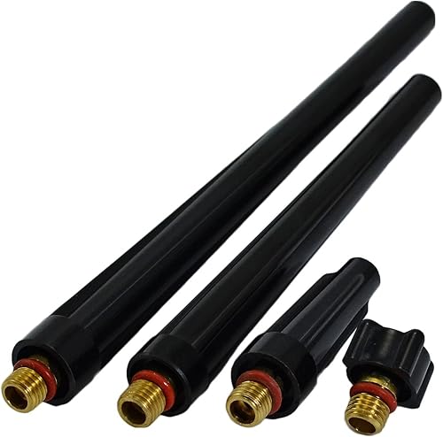 RIVERWELD Kit tappo posteriore TIG 41V33 41V35 41V24 41V24L FIT DB PTA SR WP 9 20 25 Torcia di saldatura TIG 4PCS - Honorern