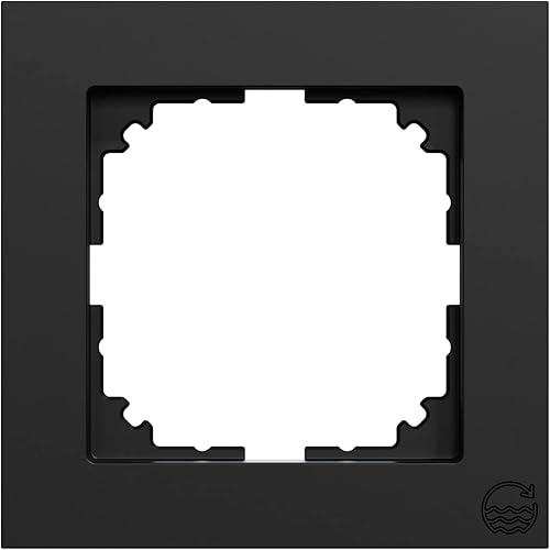 Schneider Electric MEG4010-3603 M-Pure - Mascherina di copertura, colore: Nero opaco - Honorern