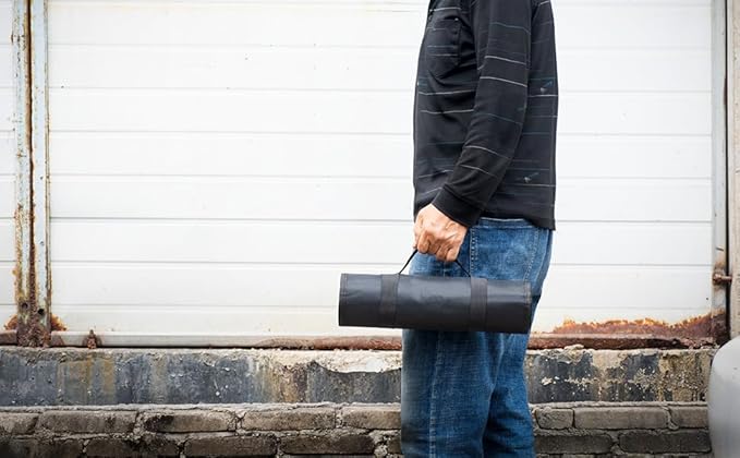 strumenti arrotolati borsa piccolo organizer sacchetti chiave cacciavite pinze borsa di stoccaggio tela roll up bag Socket strumento pacchetto - Honorern