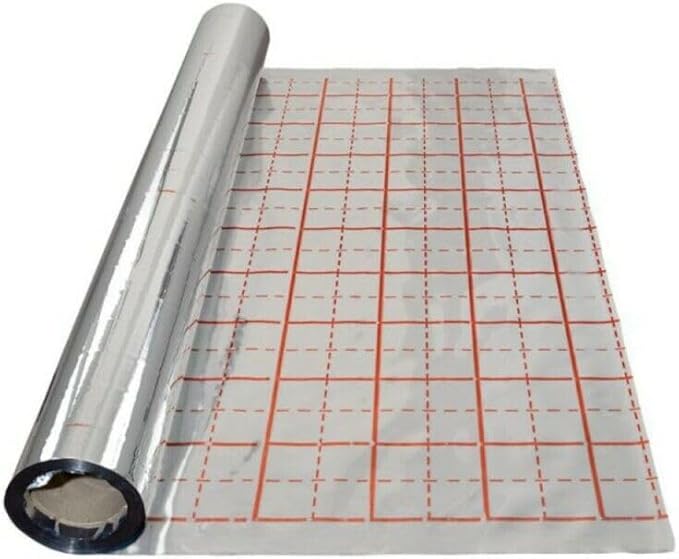 Hotfloor - Pellicola isolante per riscaldamento a pavimento, 50 m2 - Honorern